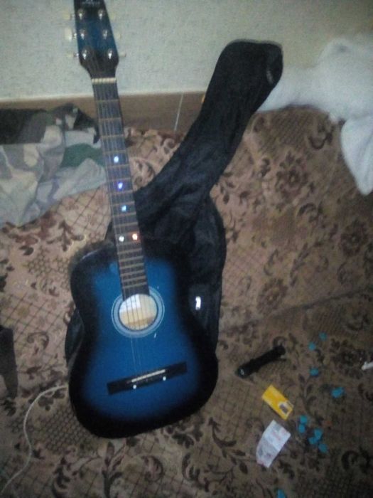 Крутая музыкальная гитра,скорей покупай,станешь крутым .. брынь