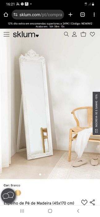 Espelho alto lindo (partido)