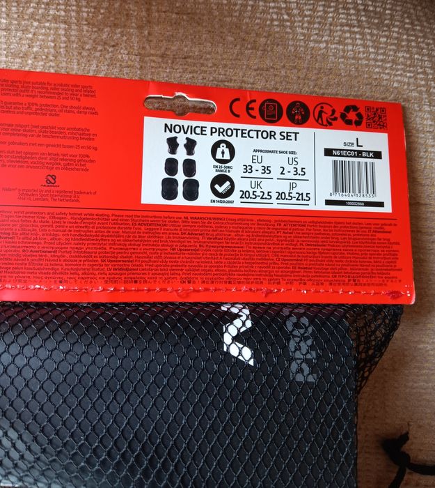 Protetores novos  para  uso de skate ,patins etc