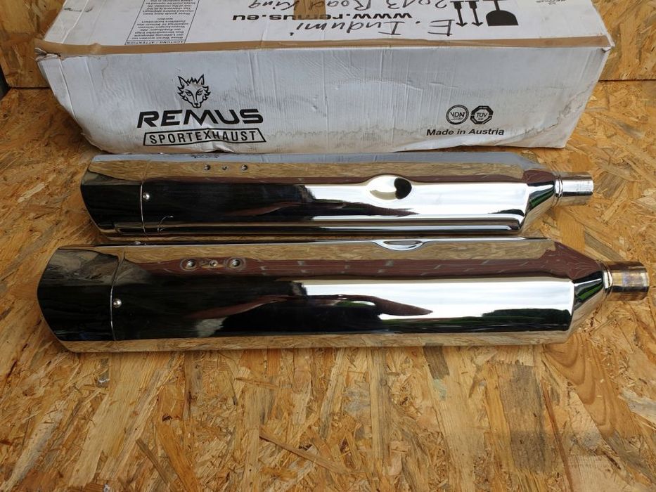 remus wydech tłumiki harley davidson touring road king electra street