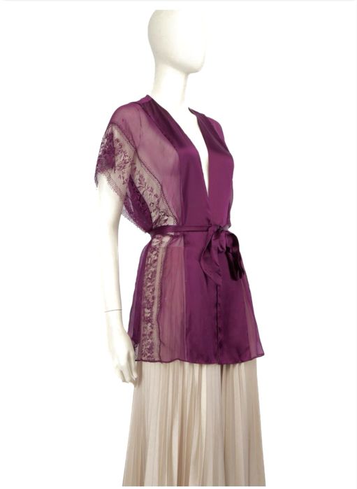 Agent Provocateur шовковий халат - Оригінал - s/m- як нов