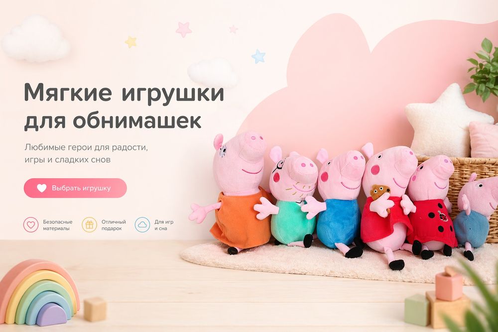 Набор игрушек Пеппа