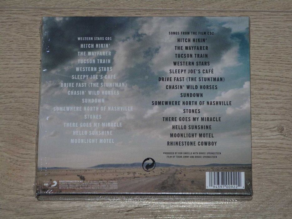 Bruce Springsteen Western Stars + Songs From Film 2CD edition BOX