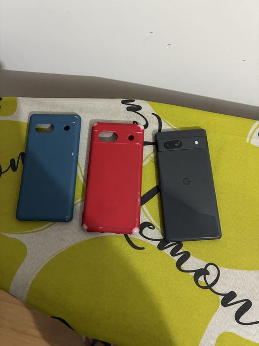Google Pixel 7a com 2 capas e protetor de ecran bateria nova com 12 meses
