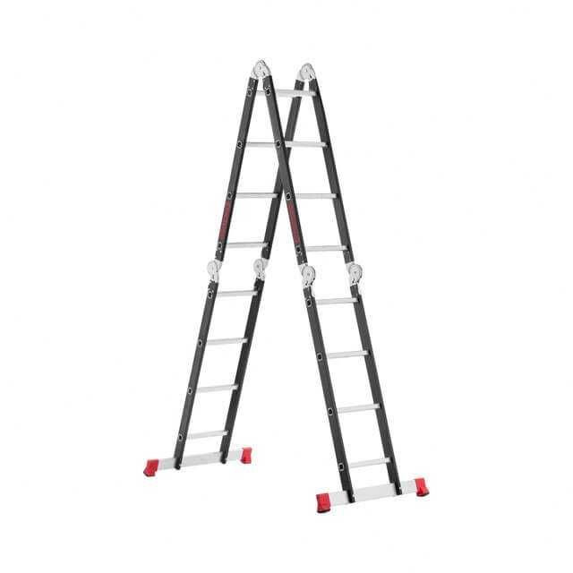 Драбина багатофункціональна трансформер 4х4. INTERTOOL LT-0024.
