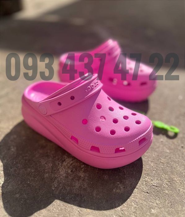 Дитячі Крокси Сабо на Платформі Crocs Classic Cutie Clog SULPHUR Crocs