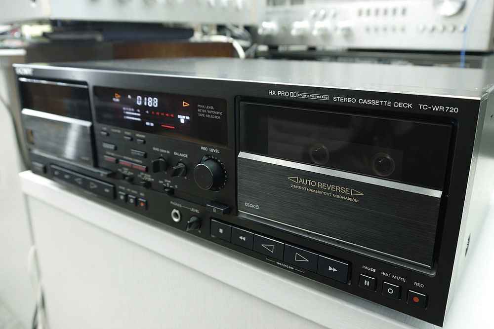 Sony TC-WR720 — двокасетна дека. Ідеальний стан!