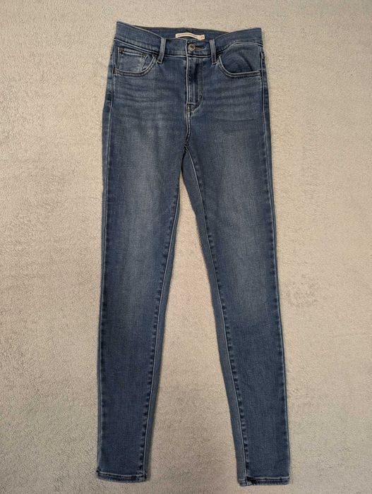 Spodnie jeansowe jeansy Levis Levi's 720 High Rise Super Skinny 25/28
