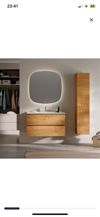 Móvel WC com lavatório- NOVO EM CAIXA