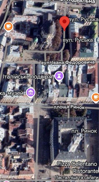 Продаж фасадного приміщення в центрі Львова, 50 м.кв. , 159 000$