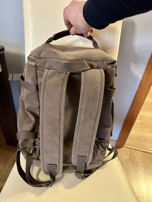 Plecak męski z funkcją torby.