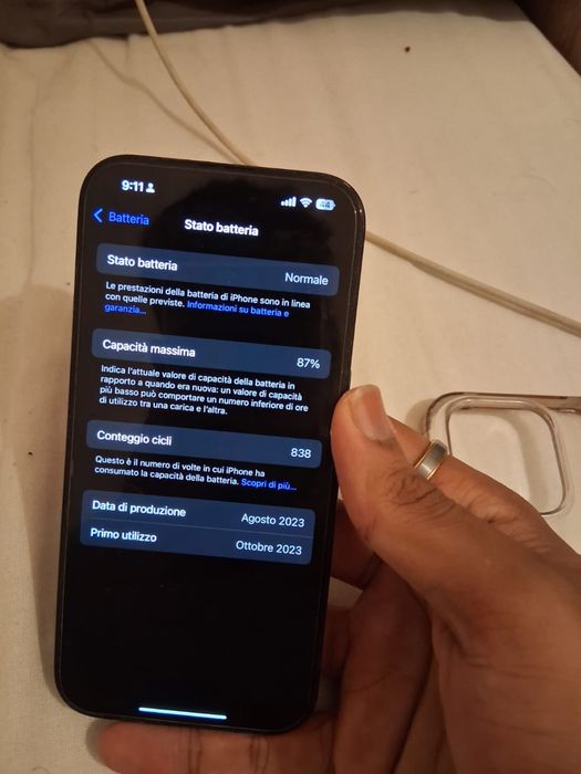 iPhone 15 Pro 256GB Azul Titânio – Como Novo