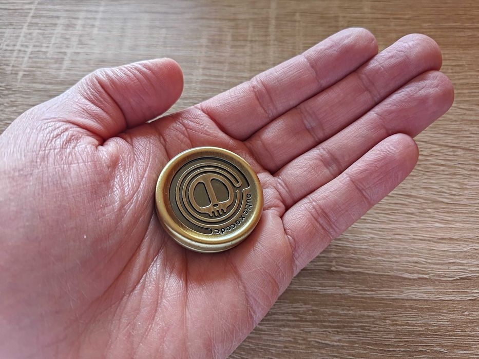 Fidget Slider antystresowy metalowy gadżet