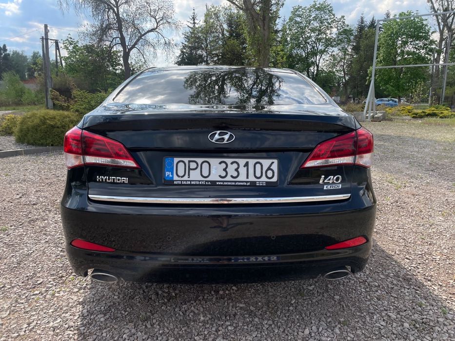 HYUNDAI I40 || 2016r || 1.7 CRDi Automat Salon PL Bezwypadkowy
