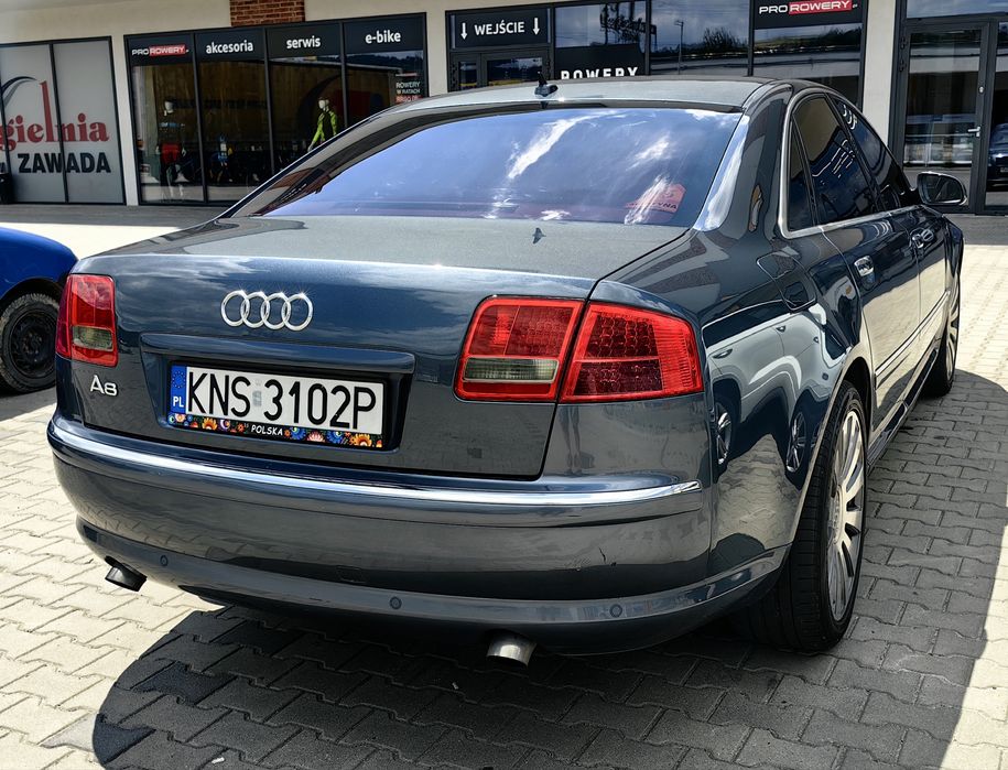 Audi A8 D3 3.0 TDI Quattro 2007 r. Polift BOSE