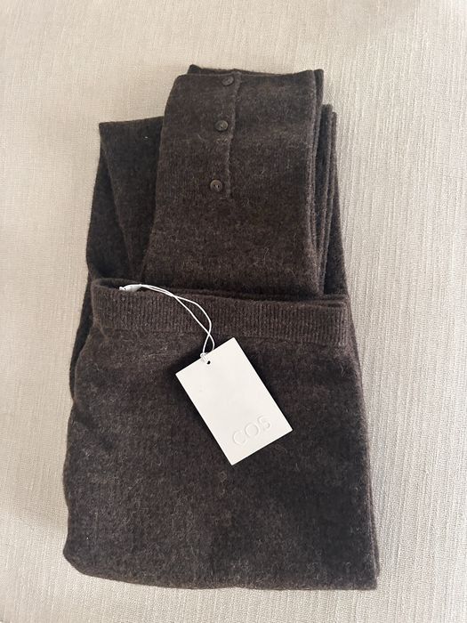 COS alpaca merino wool leggings легінси
