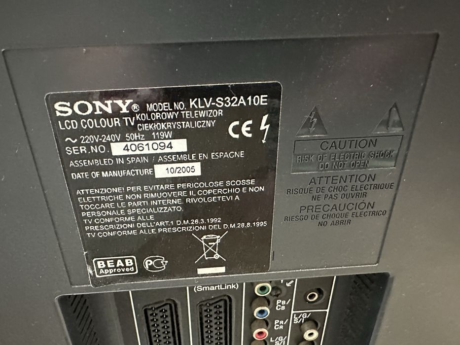 Televisao plasma sony