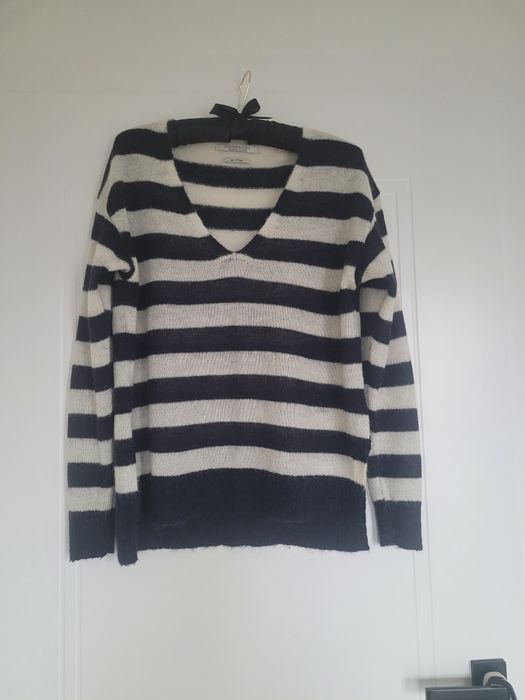 Sweter wełniany z alpaki firmy Scotch&Soda  Maison Scotch r. 38/40