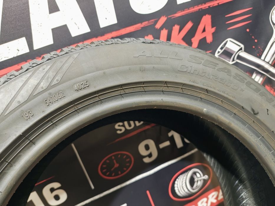Opona całoroczna Pirelli Cinturato All Season SF2 195/55R16 91V XL – 6,5mm DOT 2025