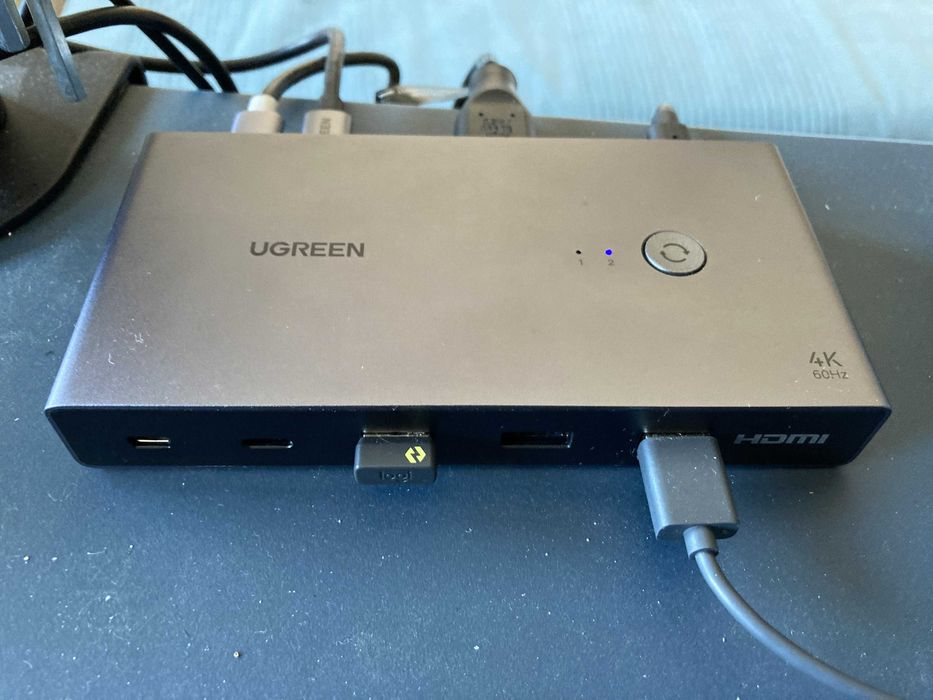 Switch KVM UGREEN USB-C Dual Monitor 2 In 2 Out