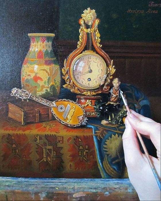 Уроки жипопису, малюнку та скульптури по скайпу.