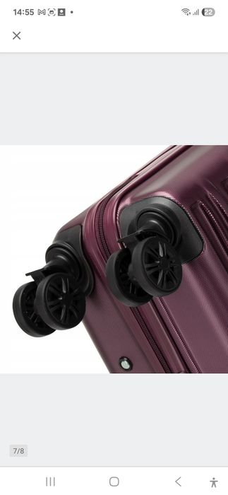 Walizka duża WITTCHEN ABS 56-3A-003-30, 96 litrów