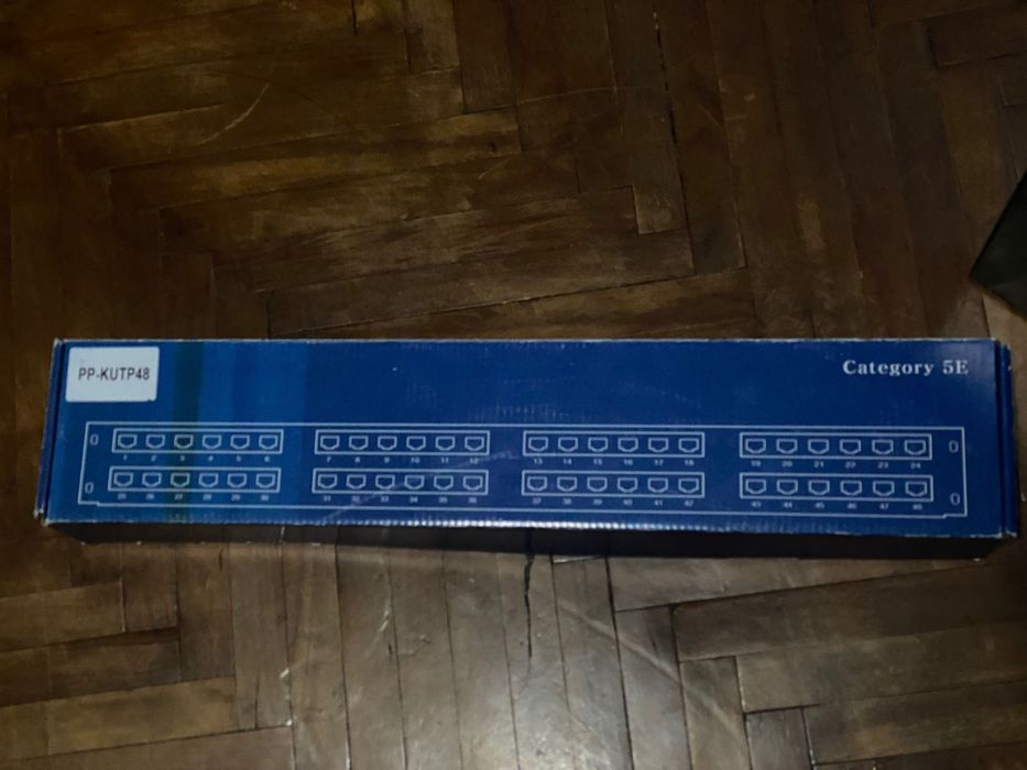 Патч-панель PP-KUTP48 48Dual IDC type, кат. 5E , Kingda