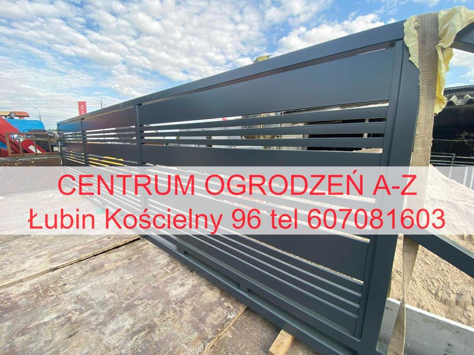 Ogrodzenia panelowe palisadowe bramy furtki Joniec Konekt Styrobud