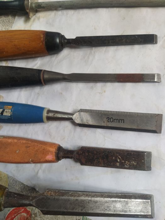 Стамески и отвертка реверсные и силовые