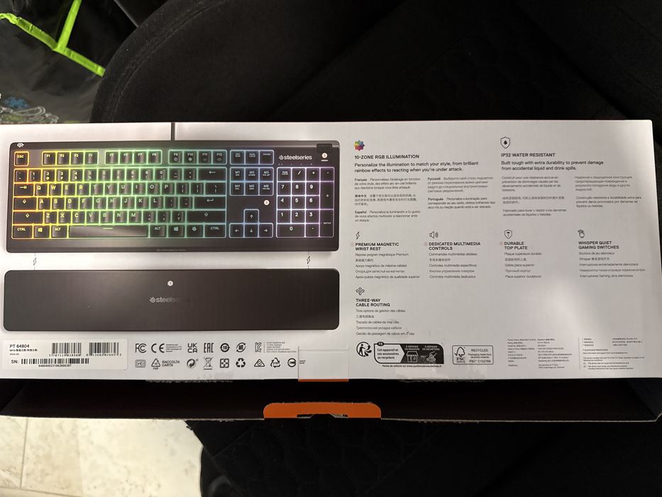 Steelseries apex 3 pt