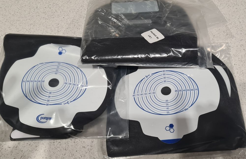 Akcesoria,  worki, stomia,  całość