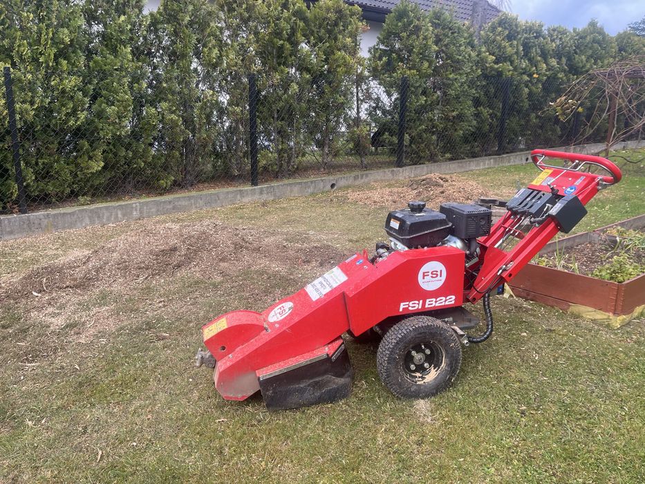 Frezowanie pni drzew, oferta zimowa - dużo niższe ceny niz w sezonie!