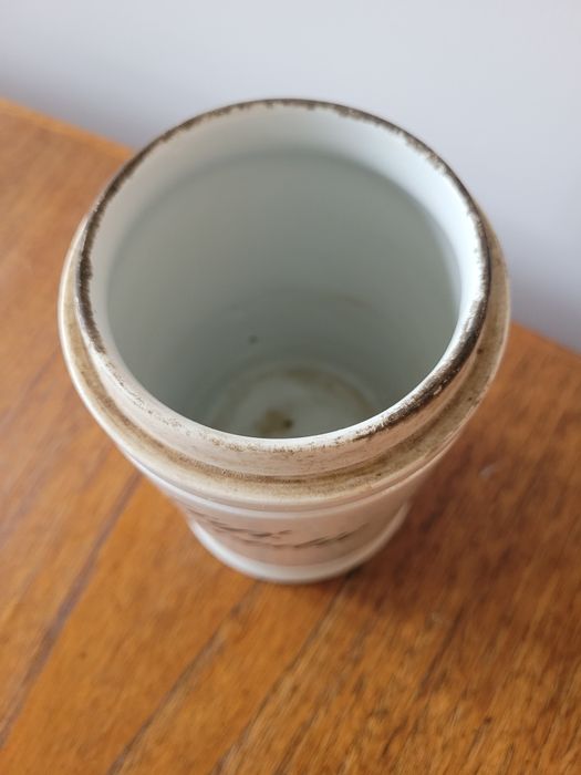 Pojemnik apteczny porcelana Syr. Diacodii vintage
