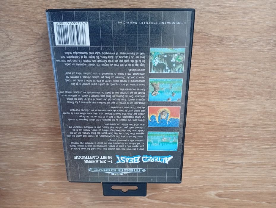 Altered Beast Sega Mega Drive Completo