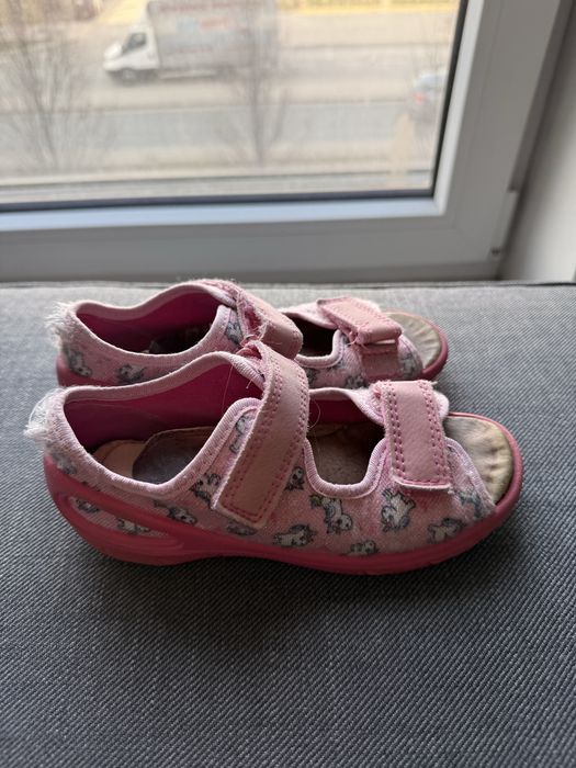 Kapcie sandalki Befado 28 dla dziewczynki