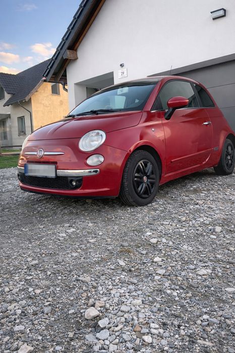 FIAT 500 1.2 Benzyna  półskóry, klima, serwisowany.