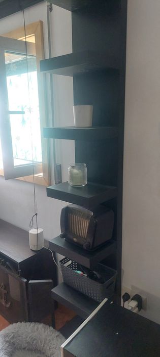Estante Lack Ikea preta