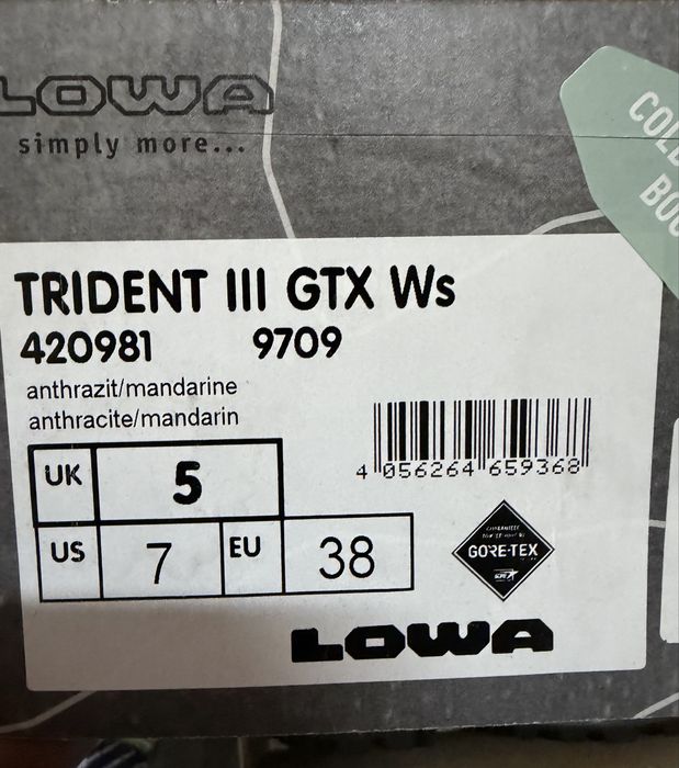 Lowa TRIDENT III GTX- черевики, РОЗМІР 38