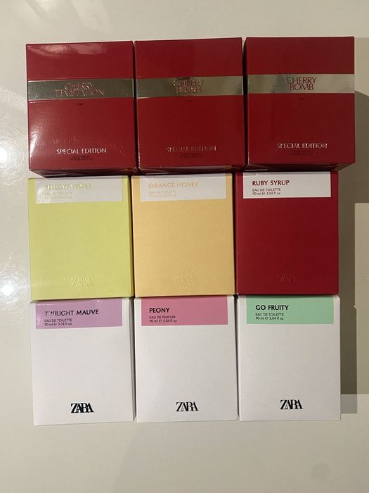 Парфуми Zara Go Fruity/Peony/Twilight Mauve/Ruby Syrup/Orange Honey