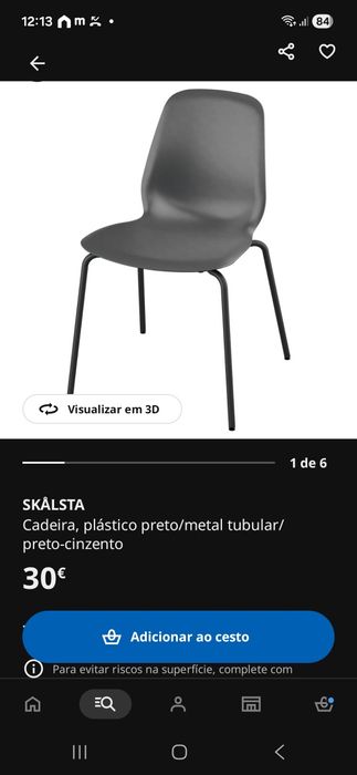 Cadeira da ikea.