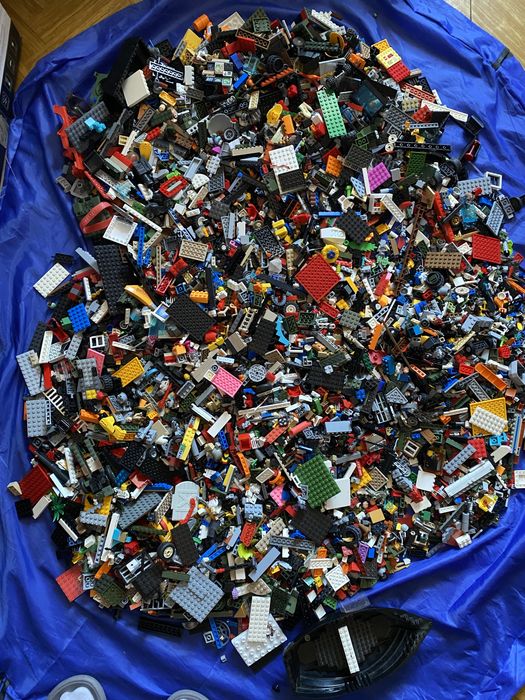 Mix klocków Lego/inne firmy + instrukcje