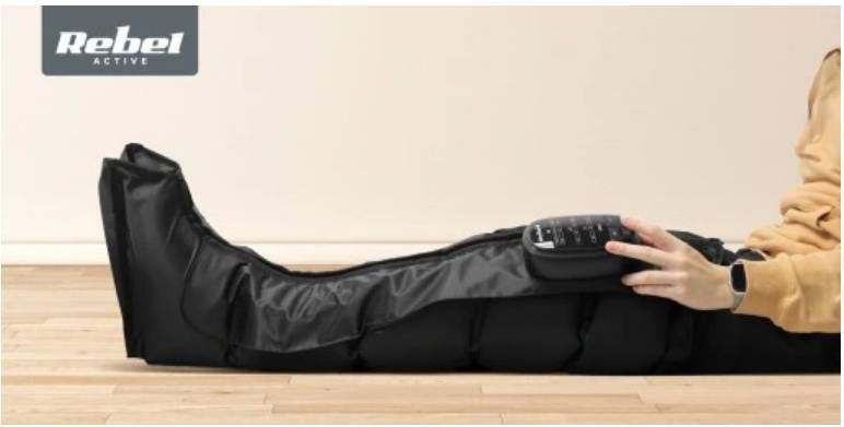 Aparat do drenażu limfatycznego Rebel Active  RBA 6007 UŻYWANY