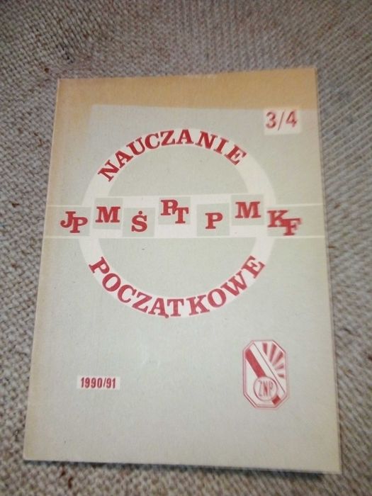 Nauczanie Początkowe ZNP nr 3/4 90/91 biuletyn