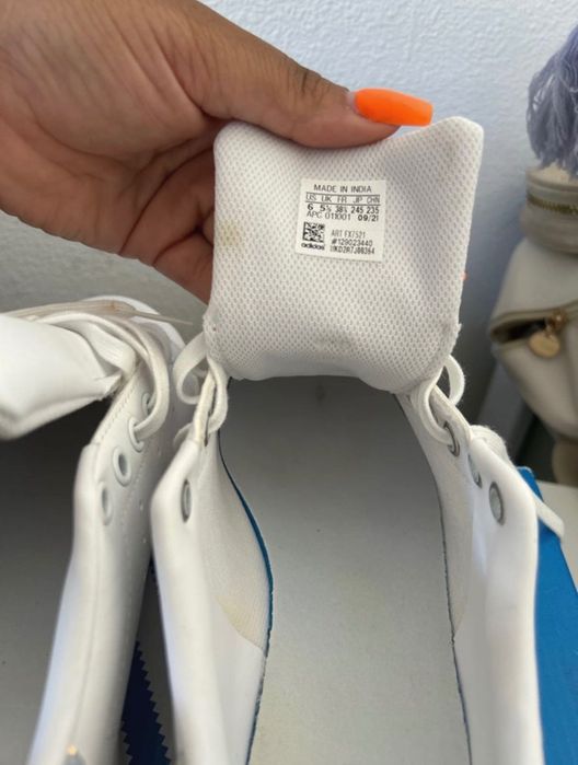 Ténis adidas usados 1 vez