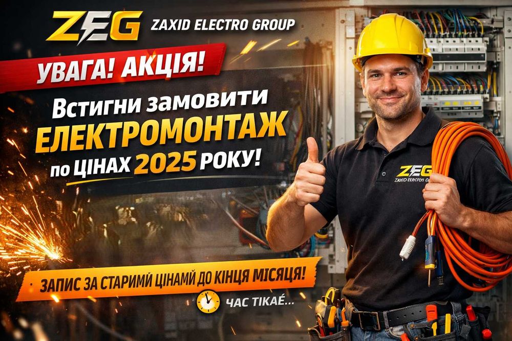 Електрик  Львів, електромонтаж