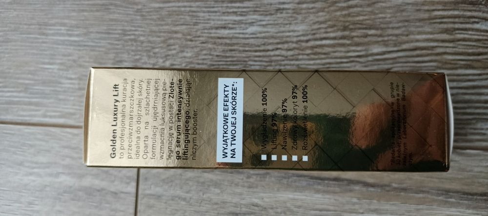 Nowe złote serum intensywnie liftingujące  AA Oceanic