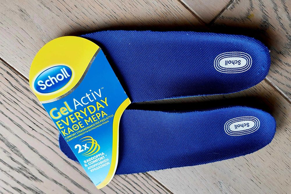 jak nowe wkładki do butów Sholl żelowe 25 cm 39