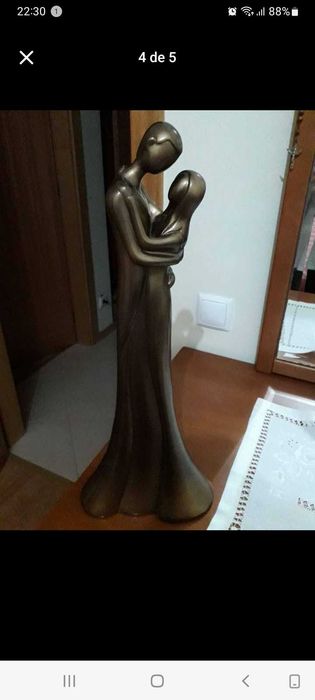 Estatueta" Os noivos"em bronze