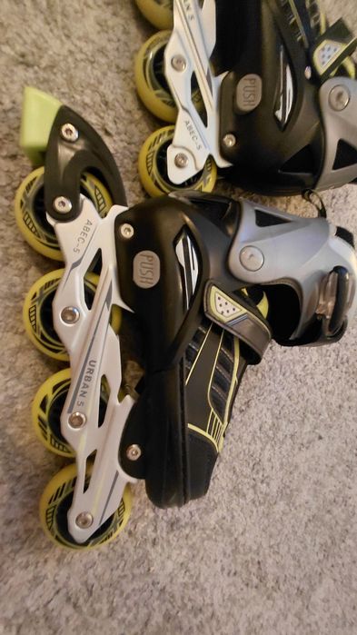 Patins em linha como novos