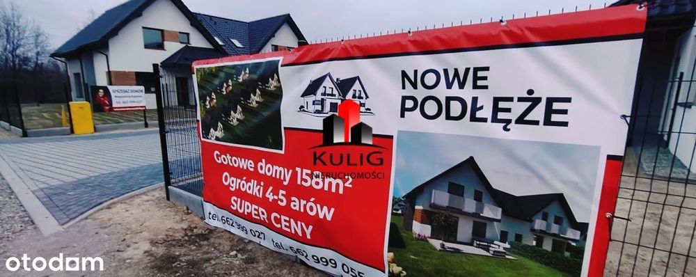 Nowe Podłęże, Super domy 158m 4,53ara